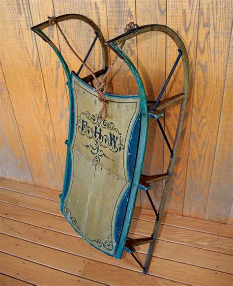 Antique Sleds Refurbished with Care - Farm Collector