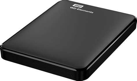 Disque dur externe 2,5" WD Elements™ WDBUZG0010BBK-WESN 1 To noir USB 3.0 1 pc(s) | Conrad.fr