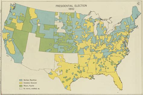 Vintage Election Maps Show History Of Voting, 42% OFF