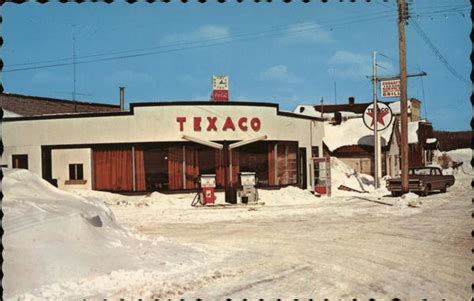 Duguay's Texaco Service & Grill Beardmore, ON Canada Ontario Postcard