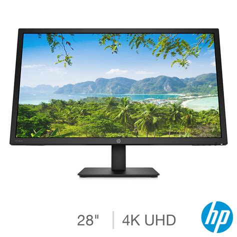 HP V28 4k, 28 Inch 4K Ultra HD Monitor, 8WH58AA | Costco UK