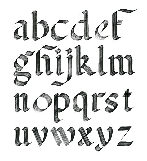 Calligraphy Alphabet :: Behance