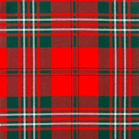 Scott Red Modern Heavyweight Tartan Fabric | Lochcarron of Scotland