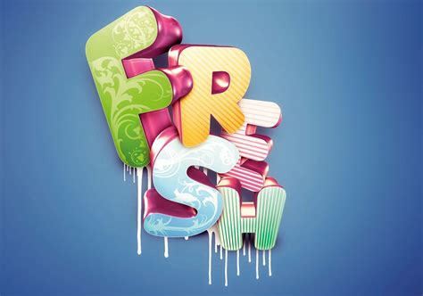 3D Typography: An Inspiring Design Trend | Design Shack