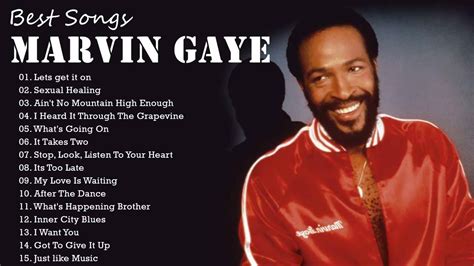 Marvin Gaye Greatest Hits Playlist - Marvin Gaye Best Songs Of All Time - YouTube Music