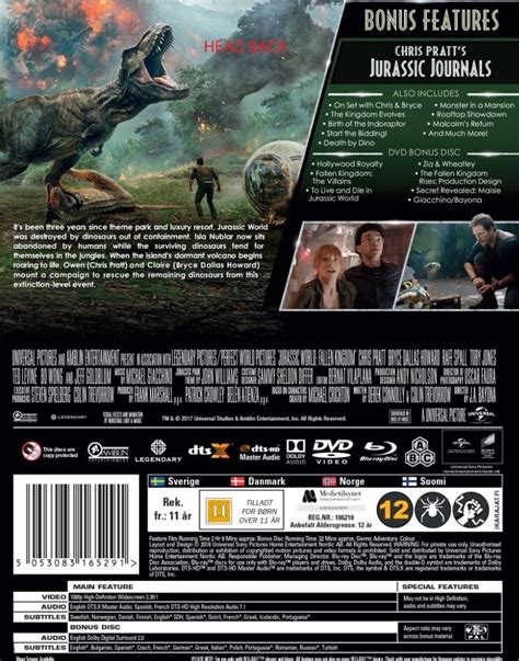 Jurassic World: Fallen Kingdom (Blu-ray) Jurassic World: Fallen Kingdom ...