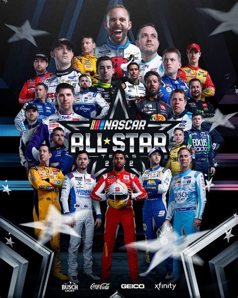 NASCAR on Twitter: "The All-Stars shine brightest in Texas! #AllStarRace | @TXMotorSpeedway ...