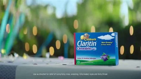 Children's Claritin TV Spot, 'Most Wonderful Time of the Year: Party' - iSpot.tv