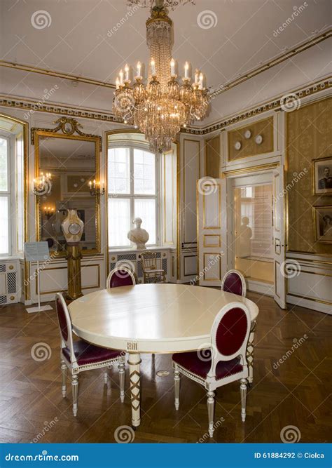 Interior of Amalienborg Castle, Copenhagen Editorial Photography - Image of famous, monument ...