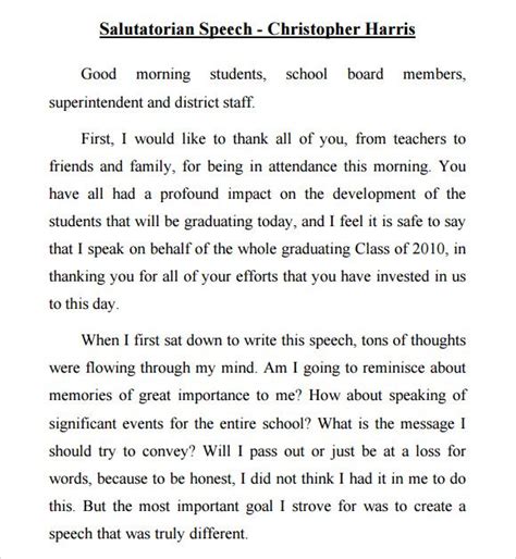 Speech Examples for Students - SantiagoaddRoy