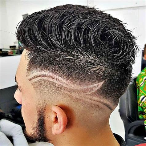 Barber Haircut Styles - Fade with Designs Barber Haircut Styles, Fade ...