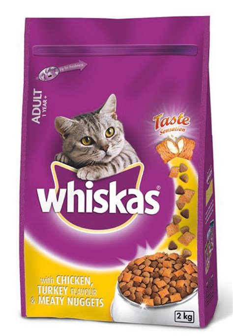 WHISKAS MEATY NUGGET CHIC&TURKY 2KG