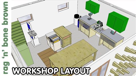 Workshop Layout - Space Planning NEW WORKSHOP EPISODE 2 - YouTube