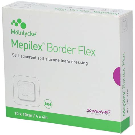 Mepilex® Border Flex 10 x 10 cm 10 St - Shop Apotheke