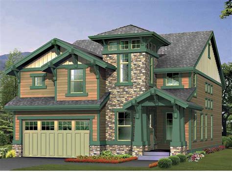 Craftsman Style House Plan - 3 Beds 2.5 Baths 3165 Sq/Ft Plan #132-403 ...