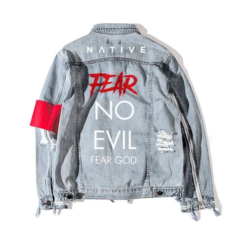 HGA No Fear Denim Jacket – Native Supply | Denim jacket, Jackets, Denim