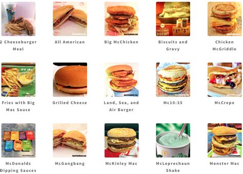 Here are all the ‘unofficial’ menu items you can order at McDonald’s – BGR