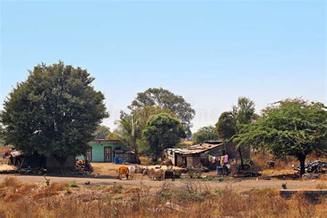 India Rural Houses and Lendscapes Stock Image - Image of home, poor ...