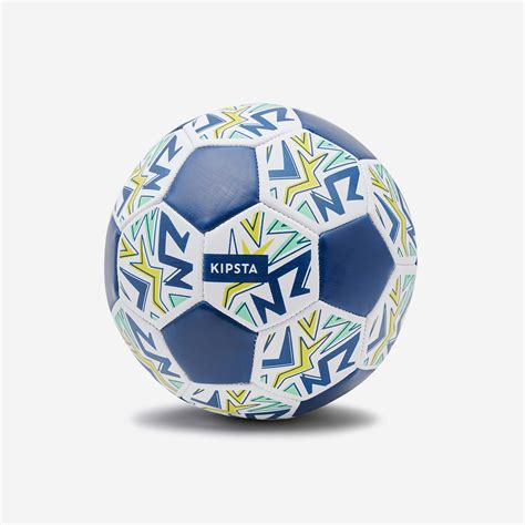 Mini Football Learning Ball Size 1 - White/Blue