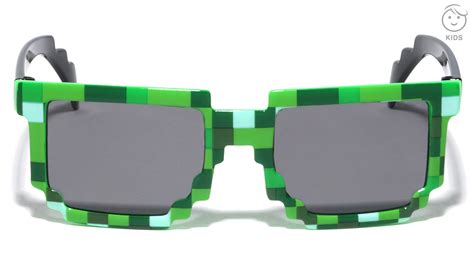 Kids Minecraft Pixel Sunglasses