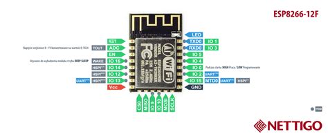 Nettigo: ESP-8266-12 WiFi module with 9 GPIO