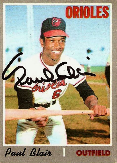 The Great Orioles Autograph Project: Unpossible Autograph Friday- Paul ...