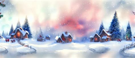 Animated Christmas Snow Scenes