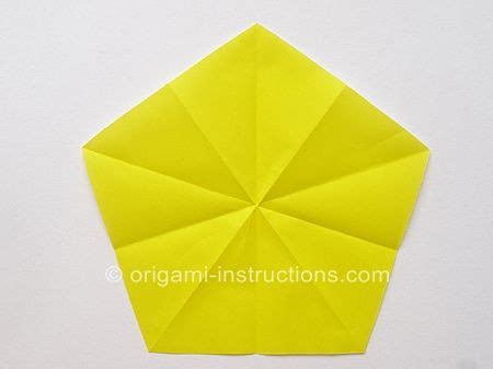 Base Of A Pentagon - Origami