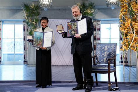 Two journalists win Nobel Peace Prize 2021, receive award in Olso - CGTN