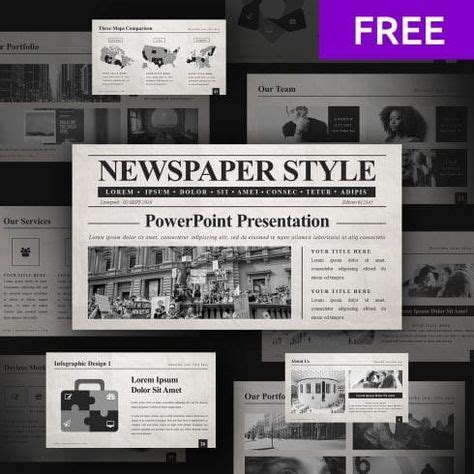 52 Best Newspaper Template Powerpoint ideas | powerpoint themes, powerpoint templates, powerpoint