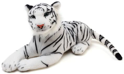 Big Stuffed Animal White Tiger Plush Toy in 2021 | Big stuffed animal ...