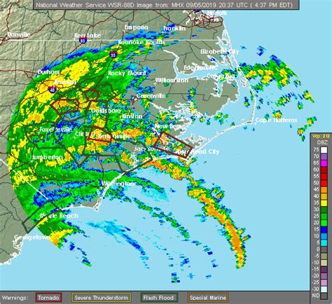 Interactive Hail Maps - Hail Map for Beaufort, NC