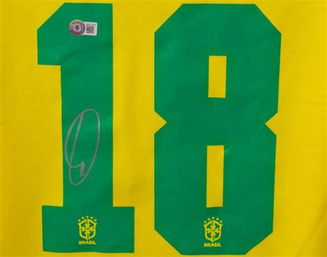 Vinicius Junior Signed Brazil Jersey (Beckett) | Pristine Auction