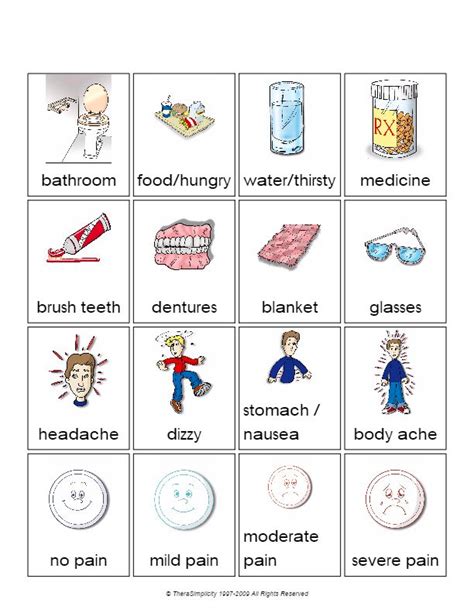 Hospital communication boards in English and Spanish | Communication board, School psychology ...