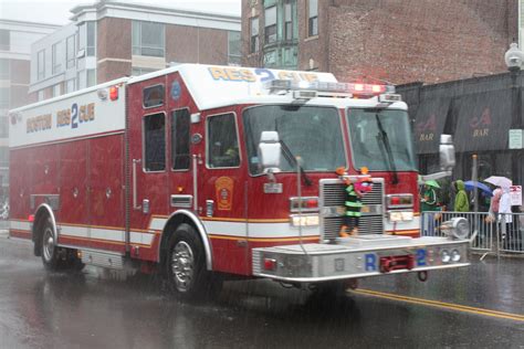 Boston Fire Department Rescue #2 vehicle. | March 14, 2010 ...