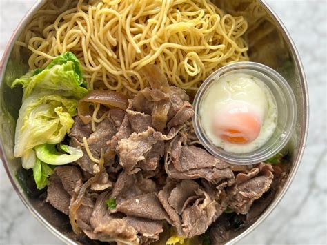 Beef Gyudon Noodle - Delivery Momma