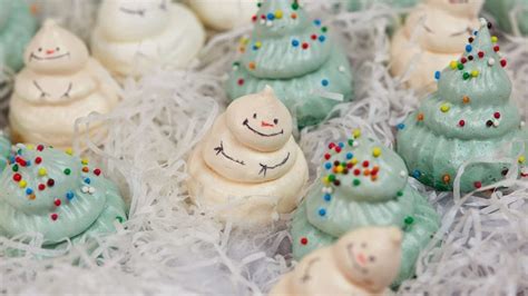 Meringue Snowmen Recipe