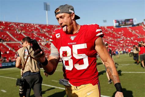 49ers’ George Kittle: Big numbers, big personality, soft spot for Dad’s wisdom - SFChronicle.com