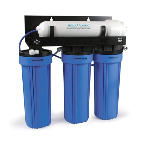 Aqua Classic II - 100GPD Reverse Osmosis w/ Post Filter - Generation ...