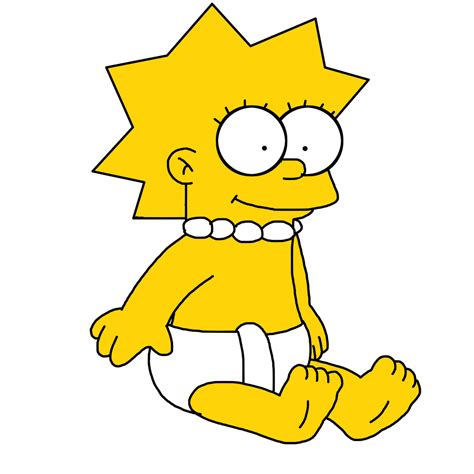 Baby Lisa Simpson by Ultra-Shounen-Kai-Z on DeviantArt