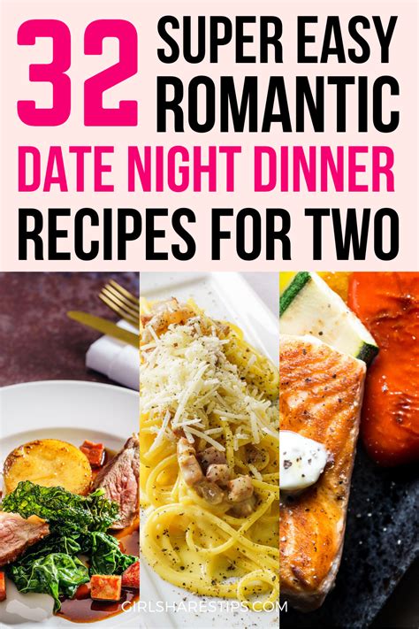 32 ROMANTIC DATE NIGHT DINNER RECIPES FOR TWO IN 2021 | BEST DATE NIGHT ...