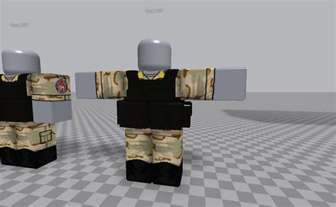 Vest Roblox Template