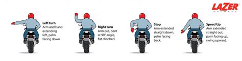 Motorcycle Hand Signals for Bikers: 16 Common Arm Signs