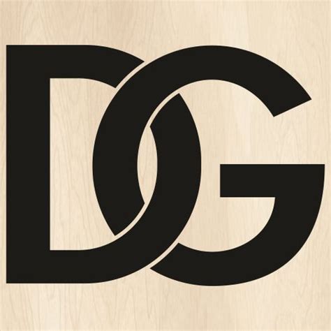 DG Dolce and Gabbana Black SVG, Download DG Brand Logo Vector File, D And G Logo png file, D And ...