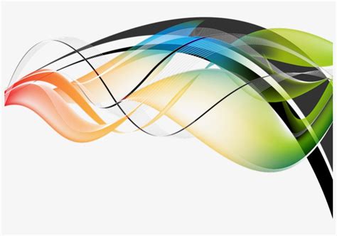 Abstract Border Png - Colorful Abstract Lines Png PNG Image | Transparent PNG Free Download on ...