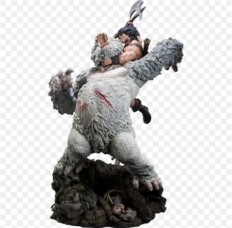 Conan The Barbarian Figurine Diorama Statue, PNG, 480x808px, Conan The ...