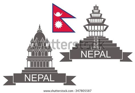 Nepal Logo Stock Vector (Royalty Free) 347805587 | Shutterstock