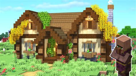 Minecraft: How to Build a Tavern ☕ | Cleric Villagers 1.20.2/1.20.1/1. ...