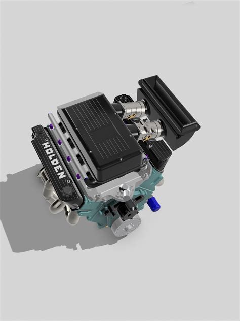 Holden Group A Walkinshaw 304 V8 Engine Commodore VL 3D model 3D ...