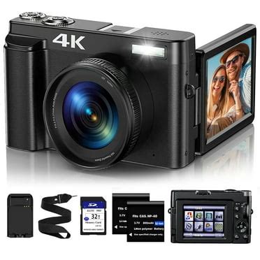 4K Digital Camera,2.88In Ips Hd Mirrorless Digital Camera For ...